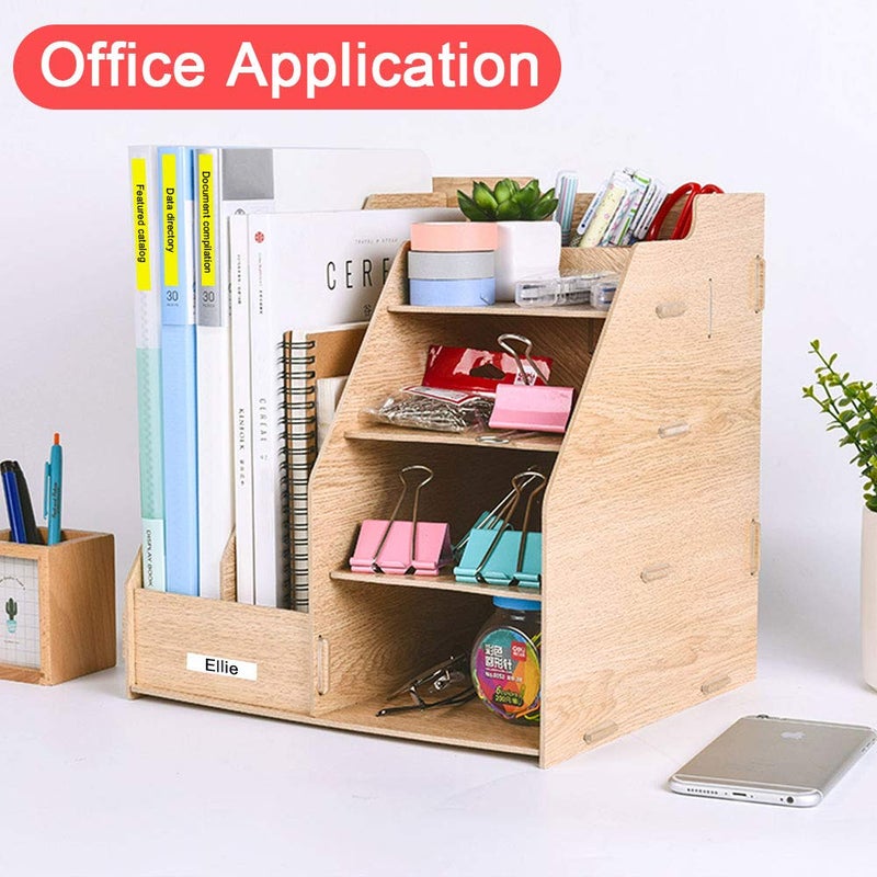 Pristar Compatible Label Tape Replacement for XR-18WE XR18WE for Casio Label Maker Tape 18mm 3/4" for Casio EZ Label Maker KL-750 KL-780 KL-7000 KL-7200 KL-120 KL-130 KL-820, Black on White, 3-Pack - Image 3